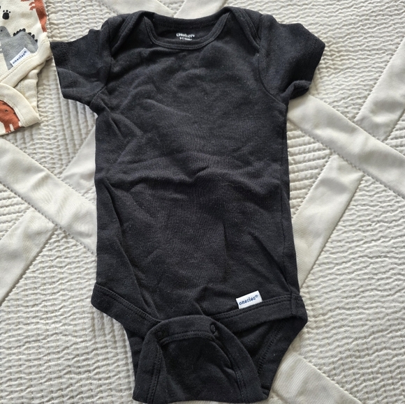 🔥5 FOR $25🔥NWOT Gerber Baby Boy Dino Onesies 4 Pack 0-3months - Picture 2 of 11